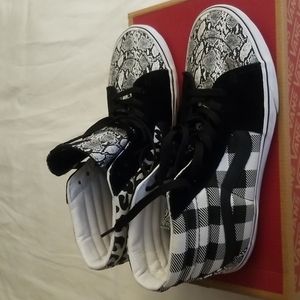 Vans Buffalo Mix Sk8-Hi Sz 10